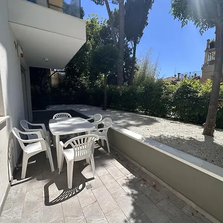 The Family Nest Rimini With Garden - Il Lupo Affitta Apartment